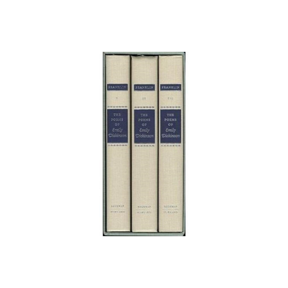 Produktbild för The Poems of Emily Dickinson (inbunden, eng)