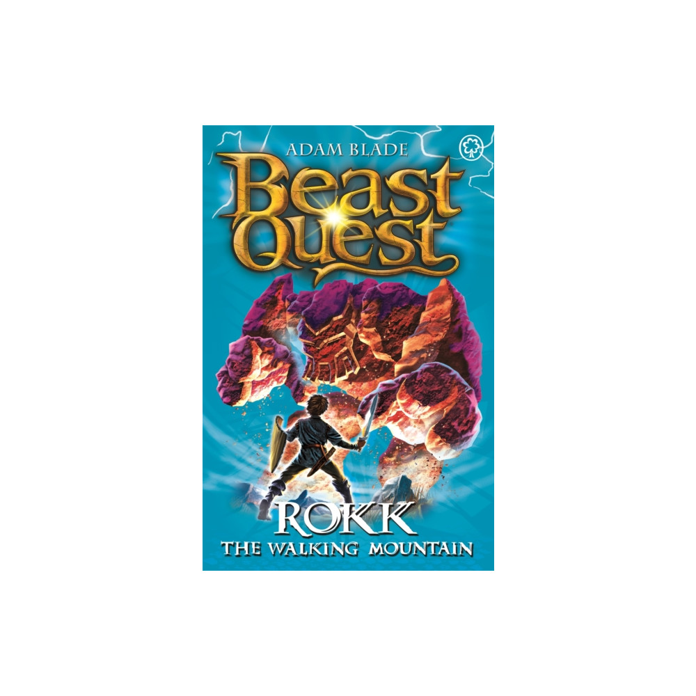 Produktbild för Beast Quest: Rokk The Walking Mountain (häftad, eng)