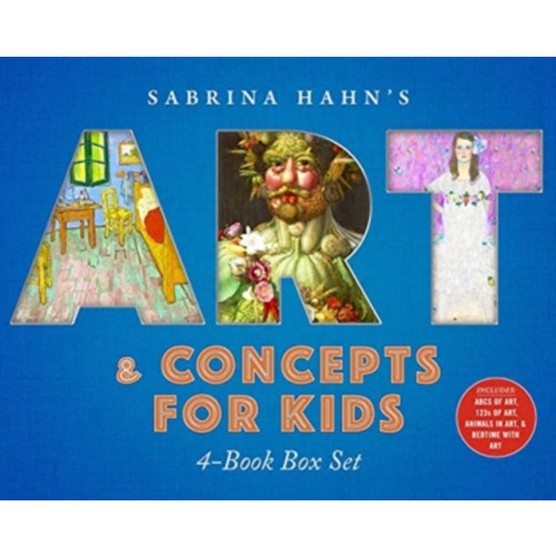 Skyhorse Publishing Sabrina Hahn's Art & Concepts for Kids 4-Book Box Set (inbunden, eng)