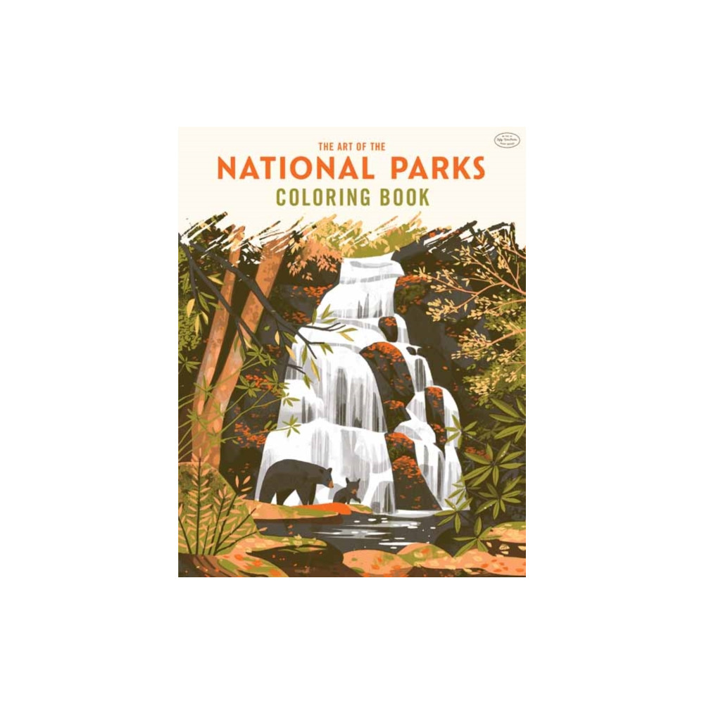 Produktbild för The Art of the National Parks Coloring Book (häftad, eng)