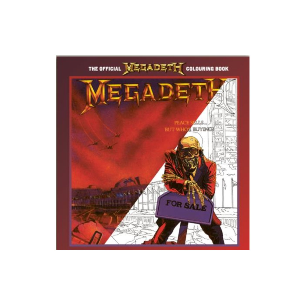 Produktbild för The Official Megadeth Colouring Book (häftad, eng)