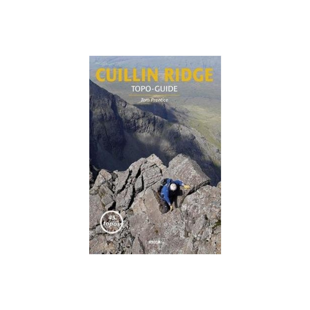 Produktbild för Cuillin Ridge - Topo-Guide (häftad, eng)