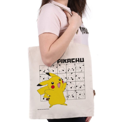 ABYSSE UK Pokemon Tote Bag - Pikachu (häftad, eng)