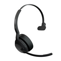 Produktbild för Jabra 25599-889-989 hörlur och headset Kabel & Trådlös Huvudband Kontor/callcenter Bluetooth Laddningsställ Svart