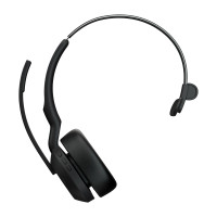 Produktbild för Jabra 25599-889-989 hörlur och headset Kabel & Trådlös Huvudband Kontor/callcenter Bluetooth Laddningsställ Svart