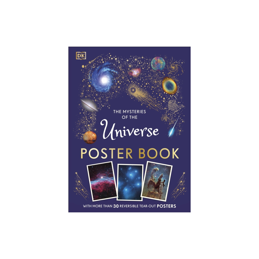 Produktbild för The Mysteries of the Universe Poster Book (häftad, eng)