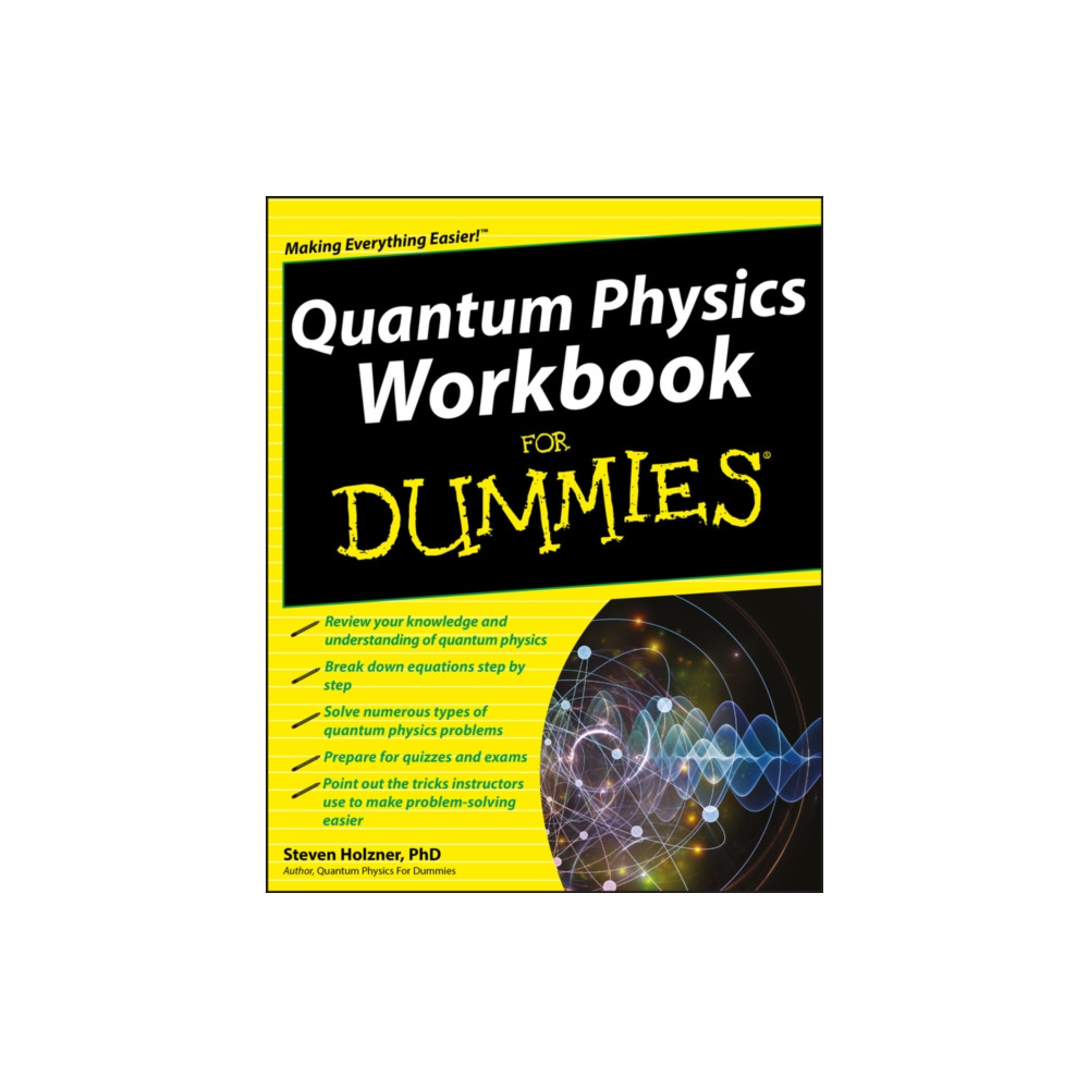 Produktbild för Quantum Physics Workbook For Dummies (häftad, eng)
