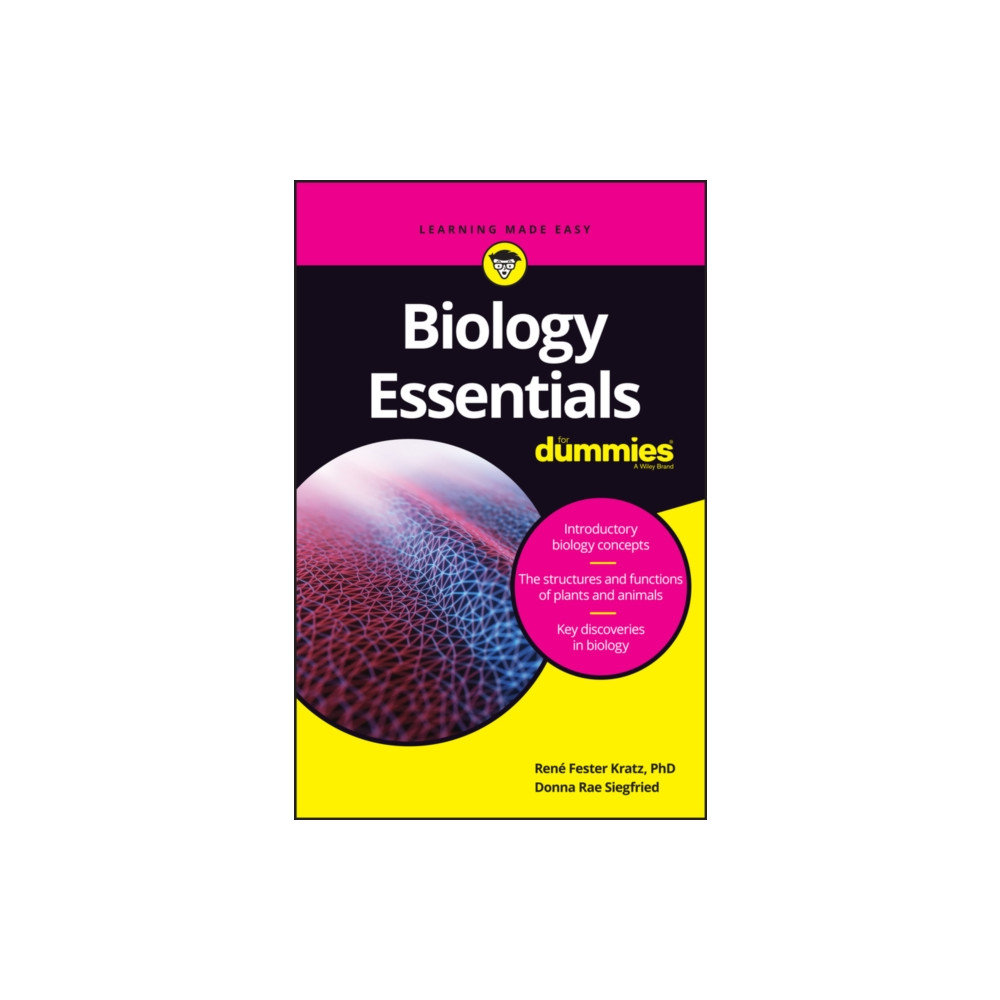 Produktbild för Biology Essentials For Dummies (häftad, eng)