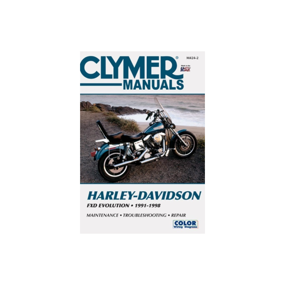 Produktbild för Harley-Davidson FXD Evolution Motorcycle (1991-1998) Clymer Repair Manual (häftad, eng)