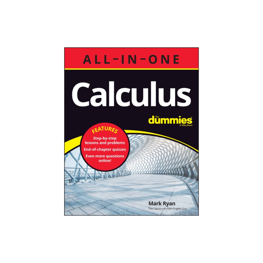Produktbild för Calculus All-in-One For Dummies (+ Chapter Quizzes Online) (häftad, eng)