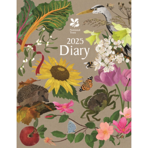 Carousel Calendars National Trust Illustrated Deluxe Diary A5 2025 (häftad, eng)