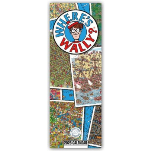 Carousel Calendars Where's Wally Slim Calendar 2025 (häftad, eng)