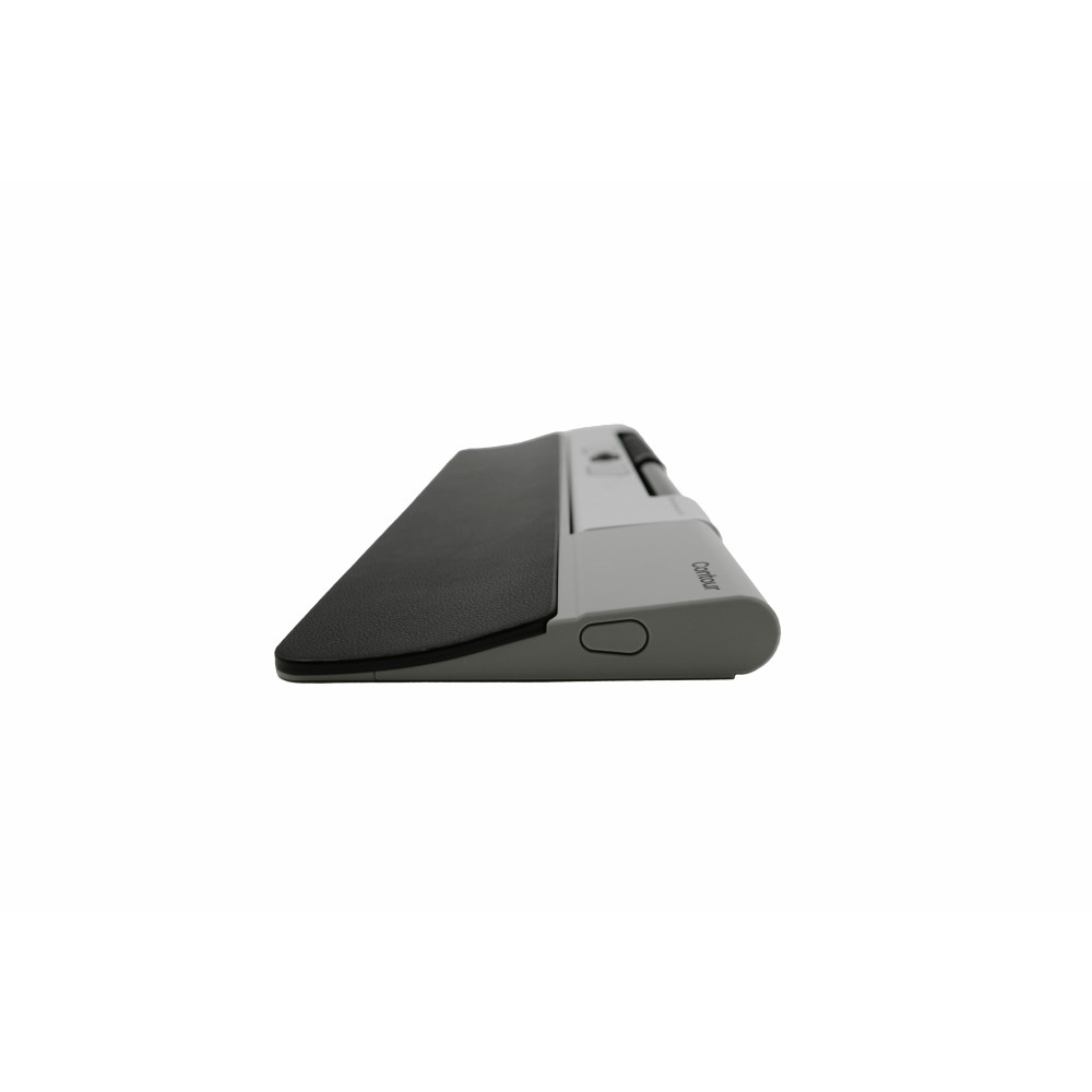 Produktbild för Contour RollerMouse Go - centrerad mus - antibakteriell yta, hög motståndskraft mot desinfektionsmedel - med RollerMouse Go Dock