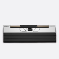 Produktbild för Contour RollerMouse Go - centrerad mus - antibakteriell yta, hög motståndskraft mot desinfektionsmedel - med RollerMouse Go Dock