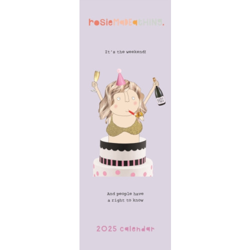 Portico Designs Ltd Rosie Made A Thing Slim Calendar 2025 (häftad, eng)