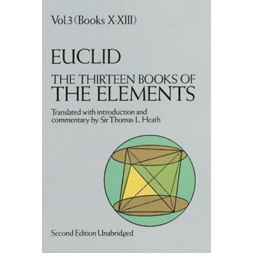 Dover publications inc. The Thirteen Books of the Elements, Vol. 3 (häftad, eng)