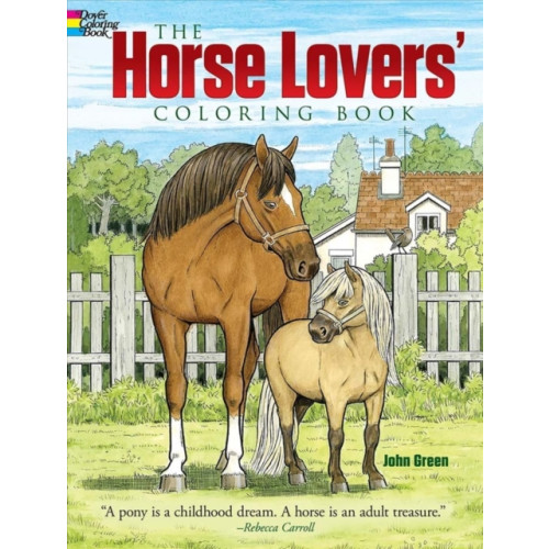 Dover publications inc. The Horse Lovers' Coloring Book (häftad, eng)