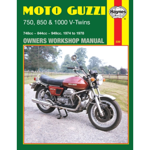 Haynes Publishing Group Moto Guzzi 750, 850 & 1000 V-Twins (74 - 78) (häftad, eng)