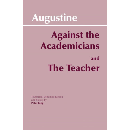 Hackett Publishing Co, Inc Against the Academicians and The Teacher (häftad, eng)