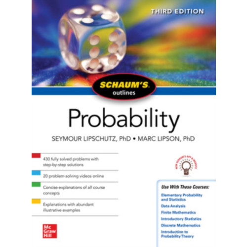 McGraw-Hill Education Schaum's Outline of Probability, Third Edition (häftad, eng)