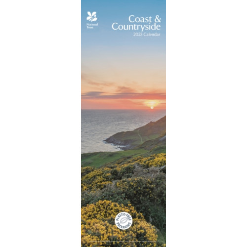 Carousel Calendars National Trust Coast & Countryside Slim Calendar 2025 (häftad, eng)