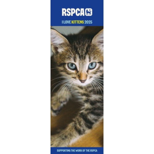 Carousel Calendars RSPCA I Love Kittens Slim Calendar 2025 (häftad, eng)