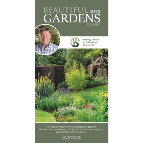 Carousel Calendars Beautiful Gardens, Alan Titchmarsh Slim Diary 2025 (häftad, eng)