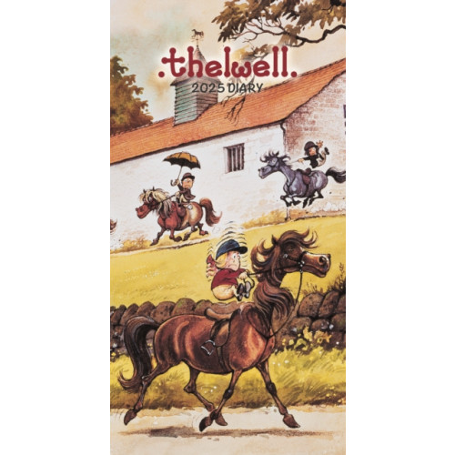 Carousel Calendars Thelwell Slim Diary 2025 (häftad, eng)