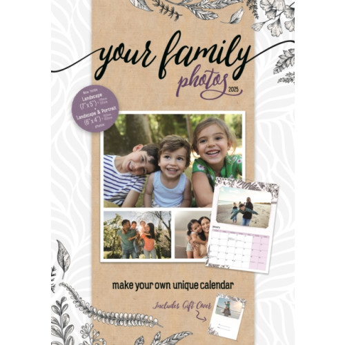 Carousel Calendars Your Family Photos A4 Calendar 2025 (häftad, eng)