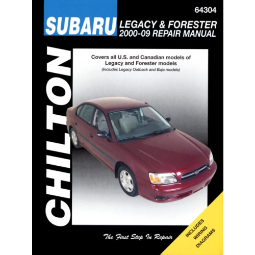 Haynes Manuals Inc Subaru Legacy (00-09 ) (Chilton) (häftad, eng)