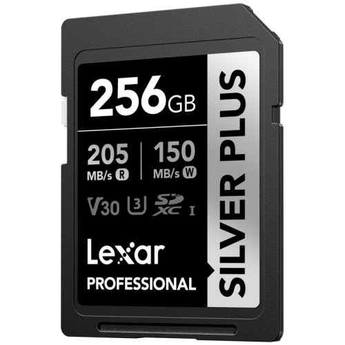 LEXAR Lexar SDXC Professional SILVER Plus 1066x UHS-I/U3/A2/4K R205/W150 (V30) 256GB