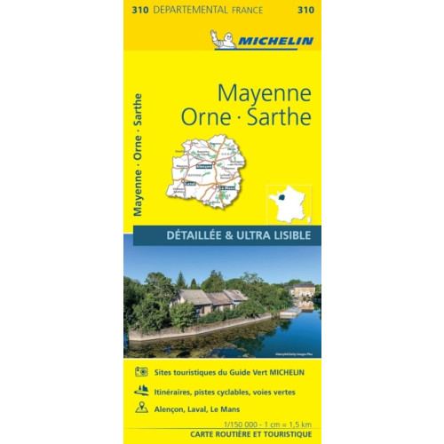 Michelin Editions Des Voyages Mayenne / Orne / Sarthe