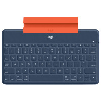 Produktbild för Logitech Keys-To-Go - tangentbord - QWERTY - nordiskt (danska/finska/norska/svenska) - klassisk blå Inmatningsenhet