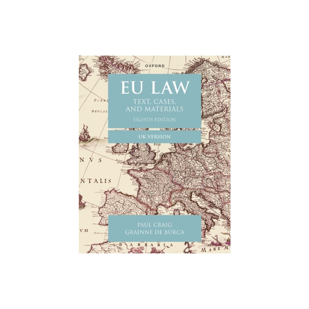 Produktbild för EU Law (häftad, eng)