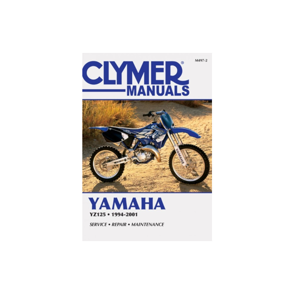 Produktbild för Yamaha Yz125 1994-2001 (häftad, eng)