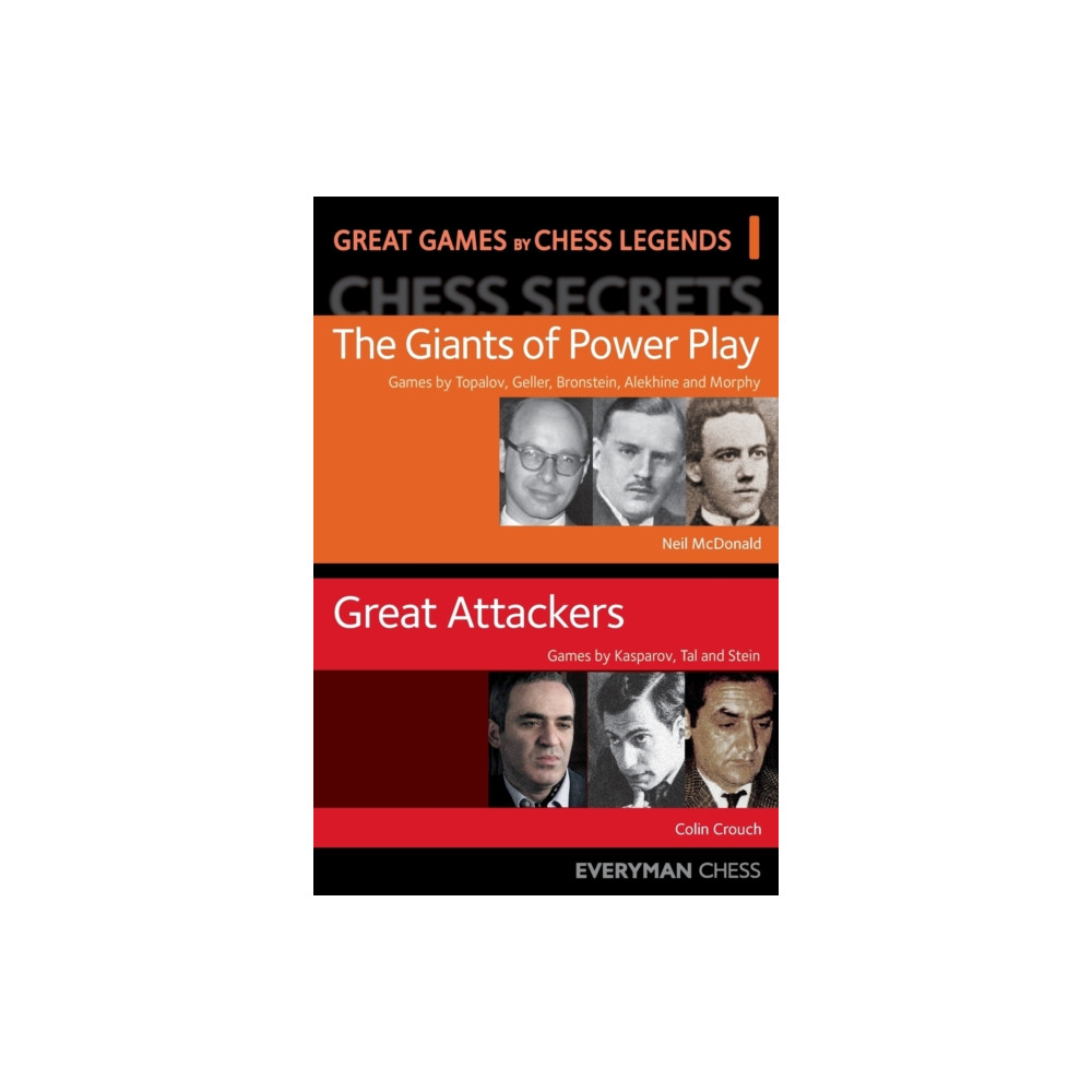 Produktbild för Great Games by Chess Legends (häftad, eng)