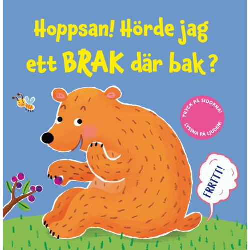 Sam Taplin Hoppsan! Hörde jag ett brak där bak? (bok, board book)