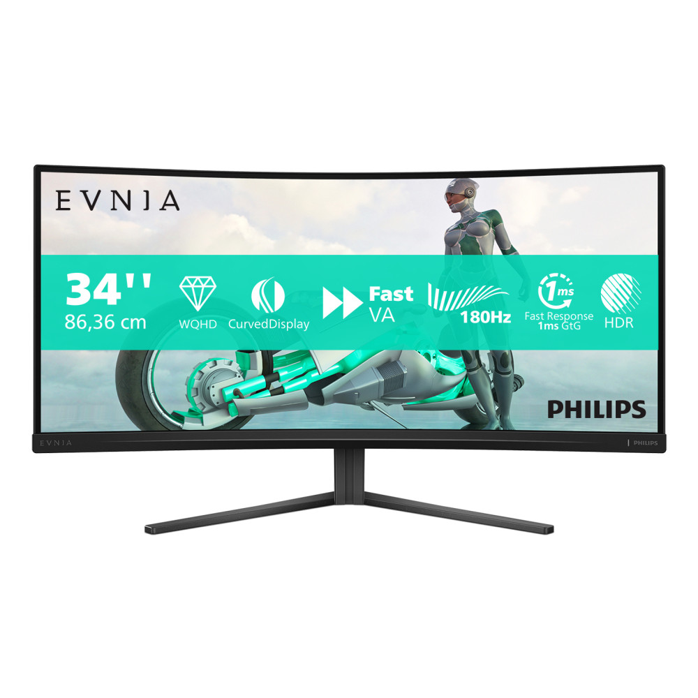 Produktbild för Philips Evnia 3000 34M2C3500L - LED-skärm - böjd - 34" - HDR