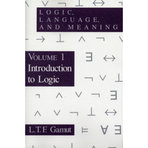 The university of chicago press Logic, Language, and Meaning, Volume 1 (häftad, eng)