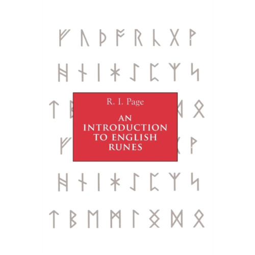 Boydell & Brewer Ltd An Introduction to English Runes (häftad, eng)