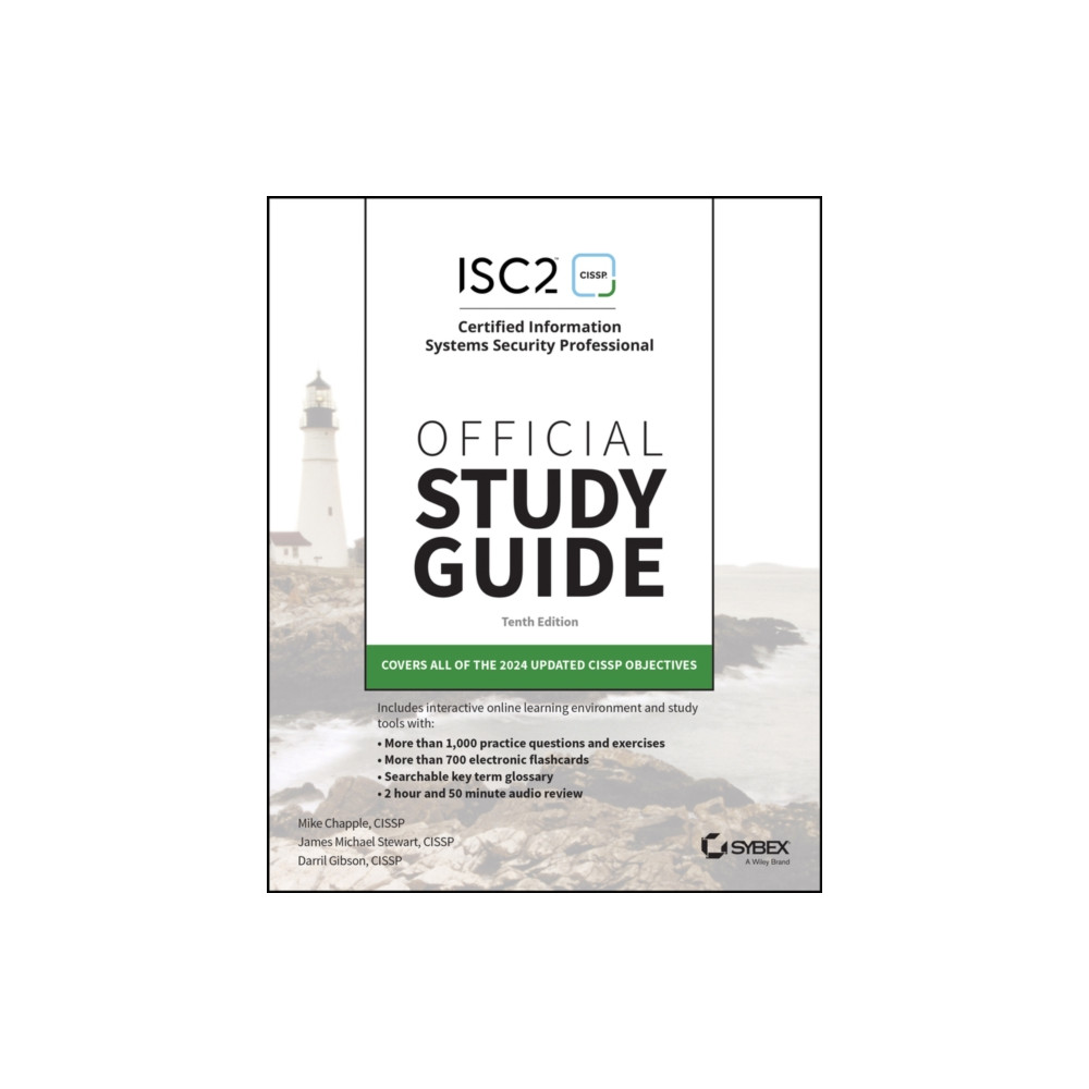 Produktbild för ISC2 CISSP Certified Information Systems Security Professional Official Study Guide (häftad, eng)