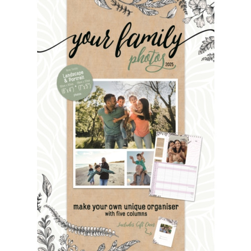 Carousel Calendars Your Family Photos Planner A3 Calendar 2025 (häftad, eng)