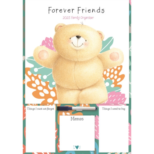 Carousel Calendars Forever Friends Mum's Deluxe Planner A3 Calendar 2025 (häftad, eng)