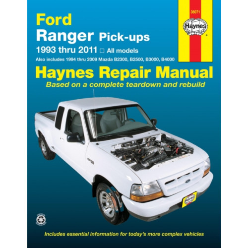 Haynes Manuals Inc Ford Ranger (1993-2011) & Mazda B2300/B2500/B3000/B4000 (1994-2009) Haynes Repair Manual (USA) (häftad, eng)