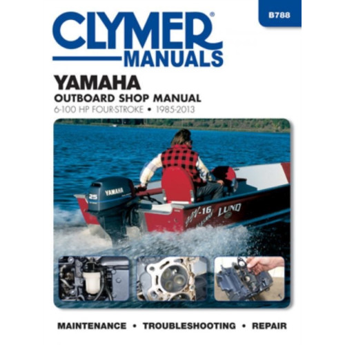 Haynes Publishing Group Yamaha 6-100 Hp Clymer Outboard Motor Repair Manual (häftad, eng)