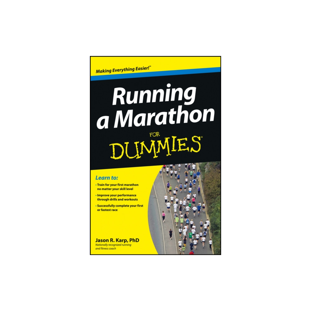 Produktbild för Running a Marathon For Dummies (häftad, eng)
