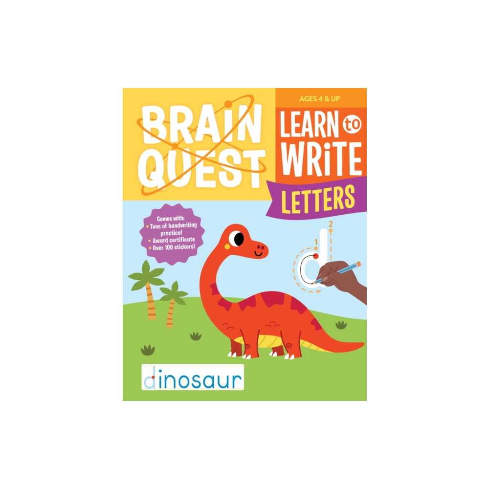 Produktbild för Brain Quest Learn to Write: Letters (häftad, eng)