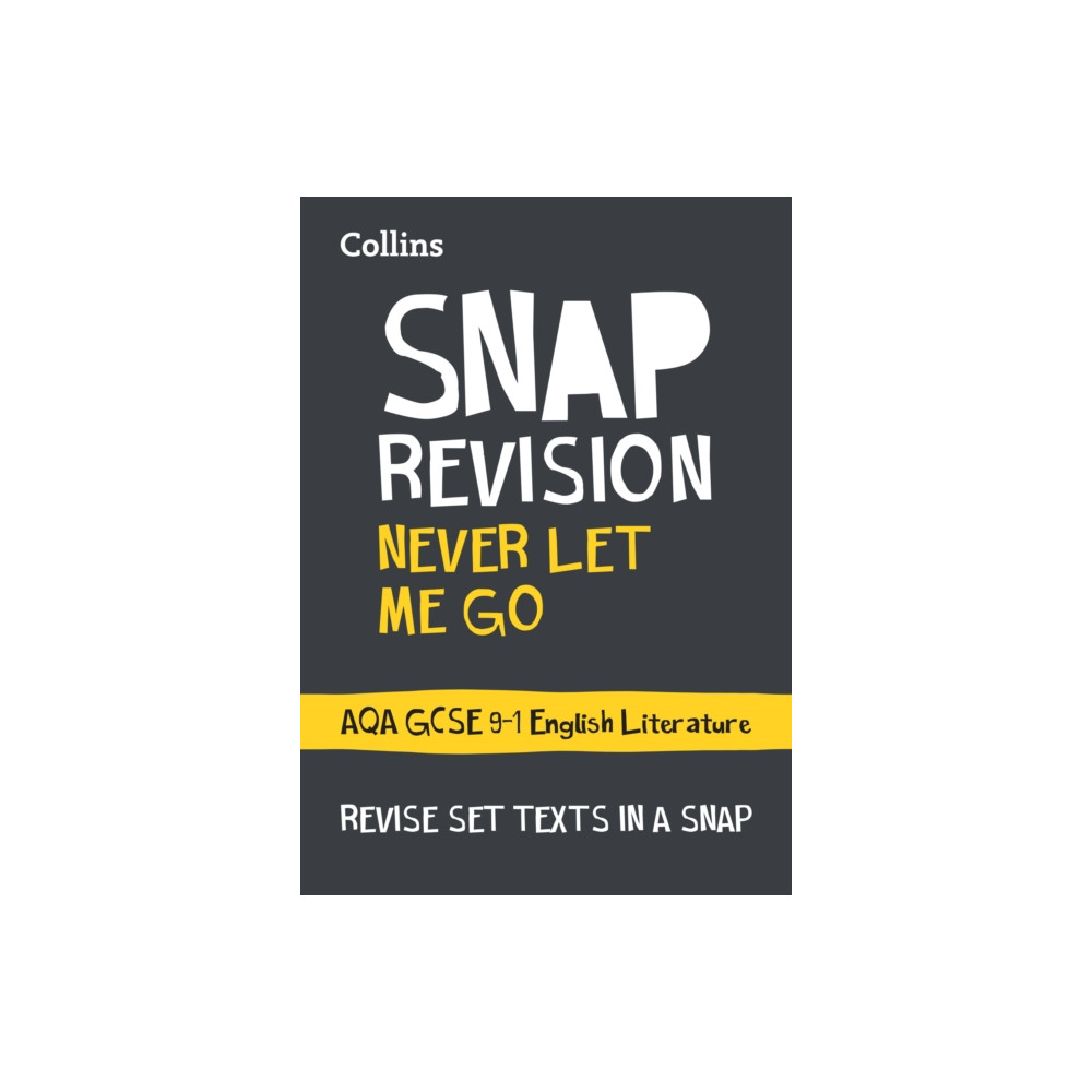 Produktbild för Never Let Me Go: AQA GCSE 9-1 English Literature Text Guide (häftad, eng)