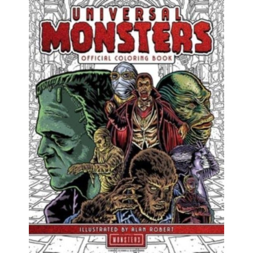 Insight Editions Universal Monsters: The Official Coloring Book (häftad, eng)