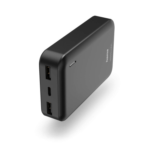 Hama Powerbank 10000mAh 2xUSB-A Anthracite